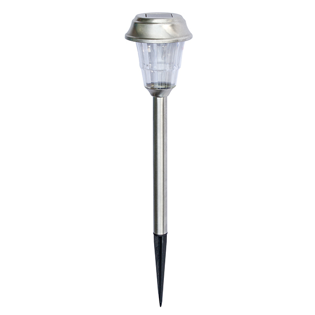 Stainless Steel+Glass H43.5CM*D8.8CM LED Outdoor/Garden Solar Lights/Lamp